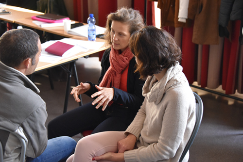 Atelier intérieur extérieur - Congrès Hypnose et Douleur de St Malo 2016