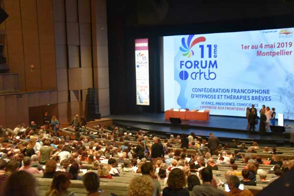 Hypnotim était présent et acteur au 11ème forum de la Confédération Francophone d'Hypnose et Thérapies Brèves