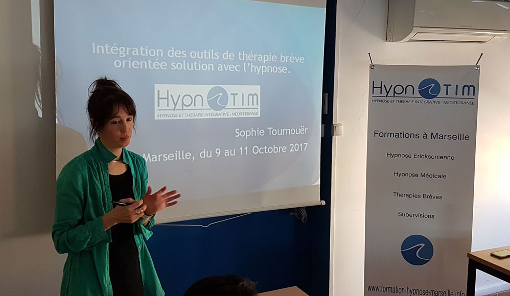 A Marseille : Formation Hypnose 2ème année.
