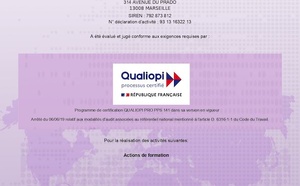 Certification qualité Qualiopi pour les actions de formation en Hypnose et EMDR.
