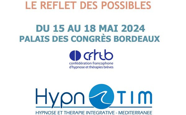 Hypnotim sera présent au Forum de la Confédération Francophone d’Hypnose et de Thérapies Brèves à Bordeaux. 
