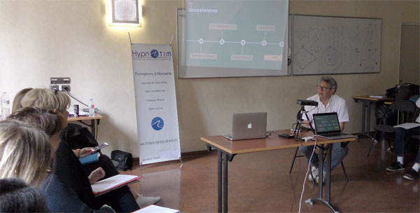 Laurent GROSS en Masterclass Hypnose, EMDR - IMO chez Hypnotim, à Marseille Laurent GROSS en Masterclass Hypnose, EMDR - IMO chez Hypnotim, à Marseille