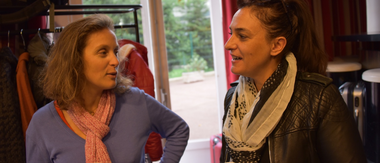 Laurence Adjadj et Marilin Morcillo à Marseille Laurence Adjadj et Marilin Morcillo à Marseille