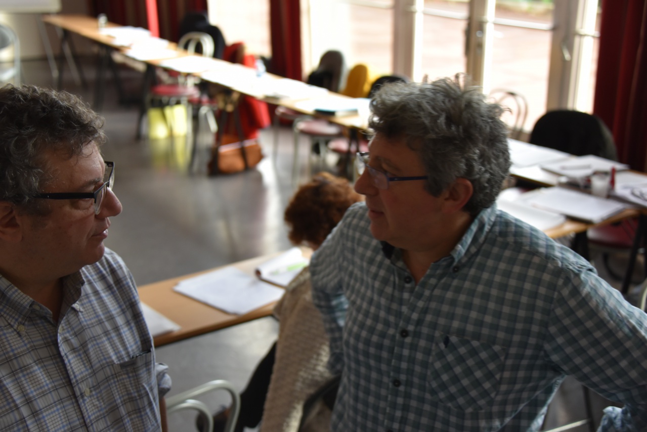 Avec Laurent GROSS en formation à Marseille Avec Laurent GROSS en formation à Marseille